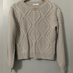 Aster Grey cardigan sweater